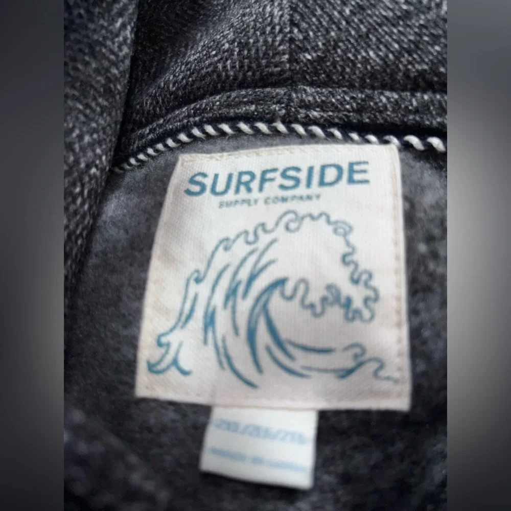 Surfside Supply Heathered  Shawl  Collar Cardigan.